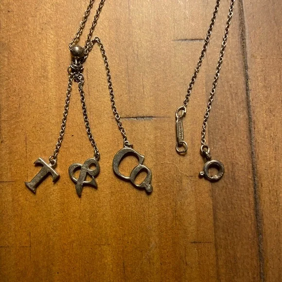 Tiffany & Co. Triple Drop Necklace- Retired - Picture 1 of 4